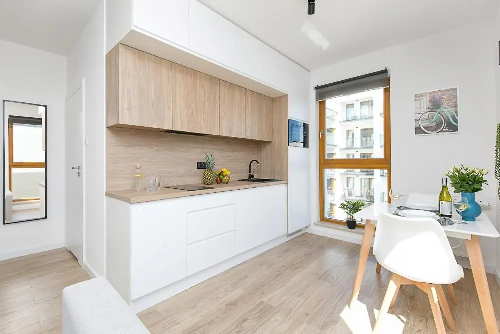 Apartament Apartament White Zajezdnia Wrzeszcz Gdańsk