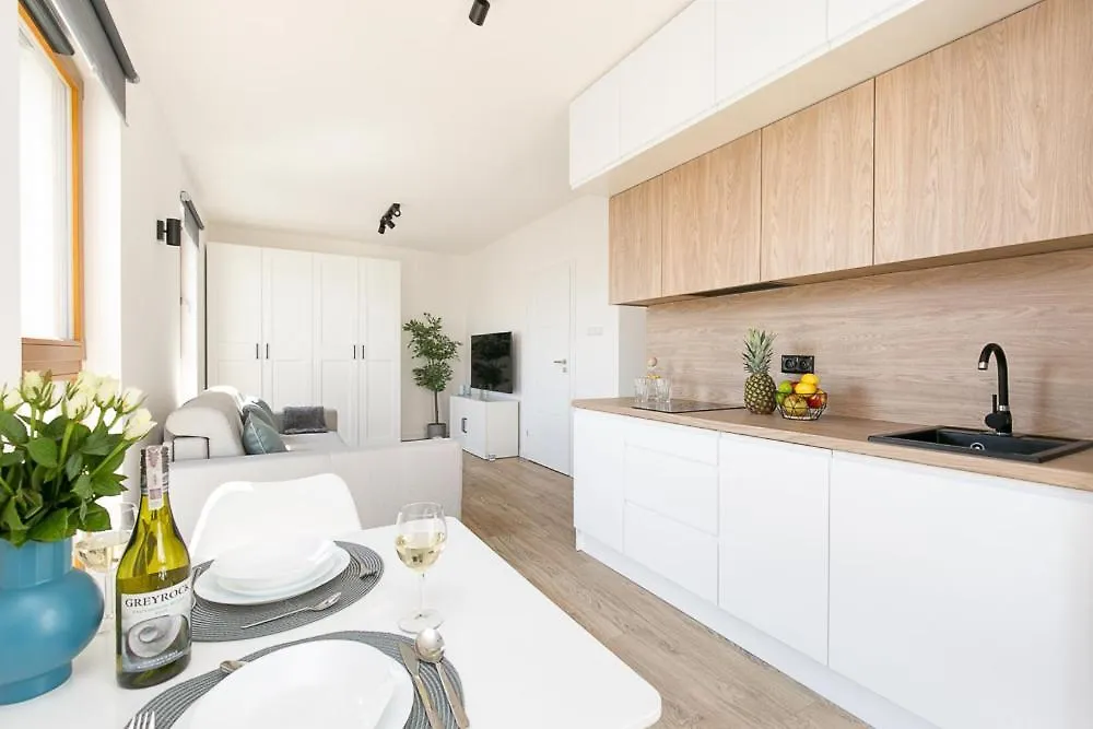 Apartament Apartament White Zajezdnia Wrzeszcz Gdańsk